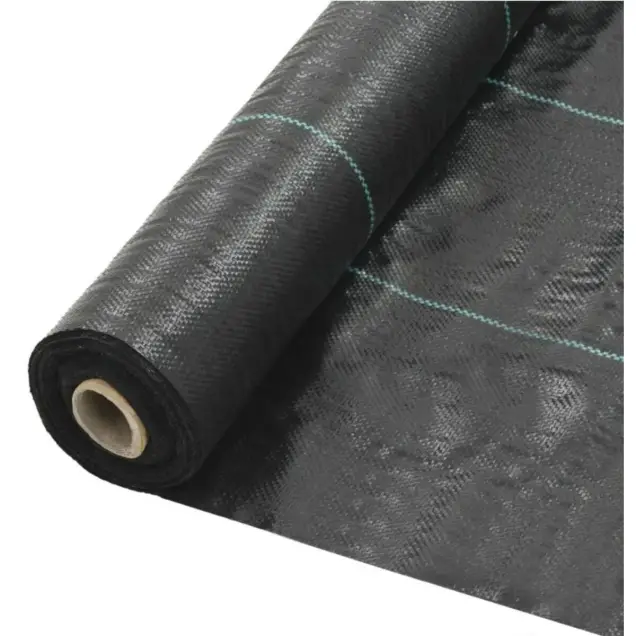 UNKRAUTFOLIE AUS PP Schwarz 100gr/m2, 110 m2 Rolle